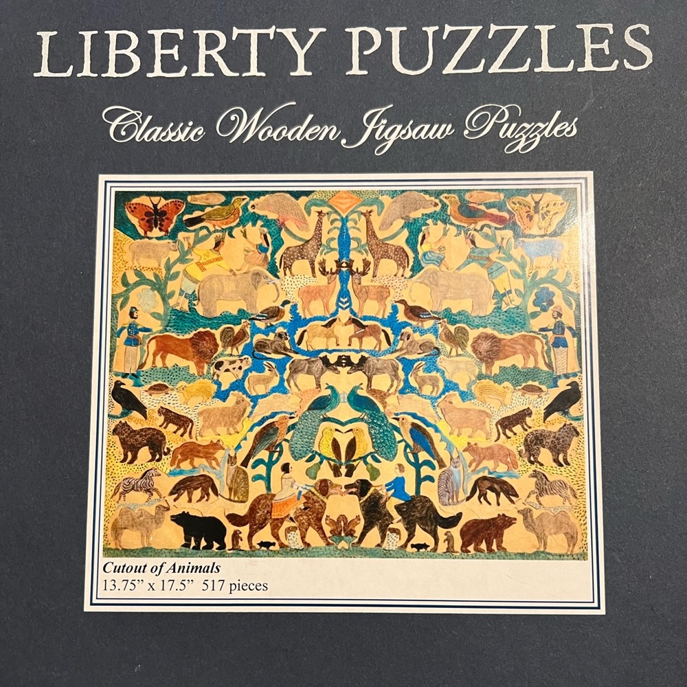 Liberty Puzzle - Cutout of Animals